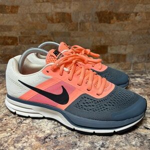 Nike Womens Air Pegasus 30 Multicolor Running Sneakers Sz 8